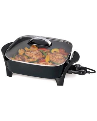 Presto 12-Inch Non-Stick Skillet With Glass Lid