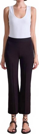 Apiece Apart Rene Pull On Pants In Deep Espresso