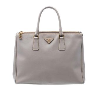 Prada Pre-owned Prada Large Saffiano Lux Galleria Double Zip Tote Ladies WKZQQS9F34PWPOUO