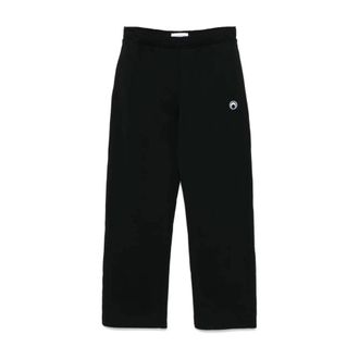 Marine Serre Moon Logo Trainingsbroeken - Dames - Sweatpants - Zwart - M - Katoen - Broeken