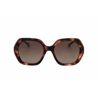 Carolina Herrera Ladies Brown Rectangular Sunglasses HER 0181/S