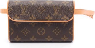 Louis Vuitton Brown Coated Canvas Pvc Leather Monogram Fanny Pack (Pre-Owned)