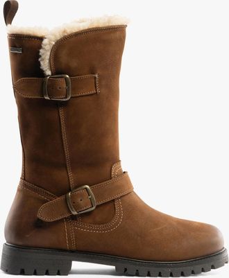 Hush Puppies Womens Hush Puppies WINNIE Womens Boots Tan - Brown - Size: 4