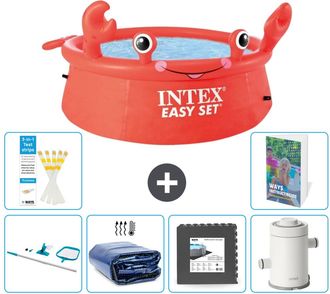 Intex Piscina Easy Set Redonda - Cangrejo - 183x51 Cm - 7-piezas S43