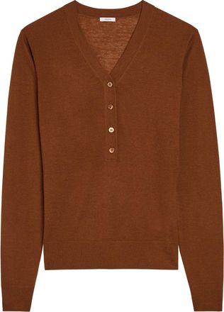 Joseph Gillies Cashmere top - Rust - XL (UK16 / XL)