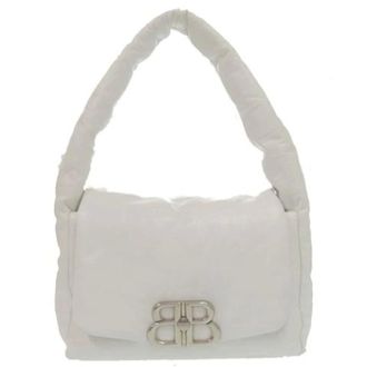 Balenciaga Pre-owned Shoulder Bags, female, White, Size: ONE SIZE Pre-owned Vintage Shoulder Bag