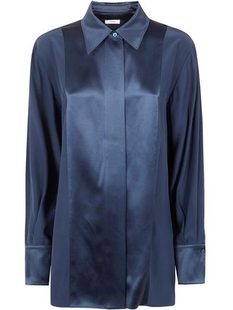 Joseph Childs Blouse Silk Satin