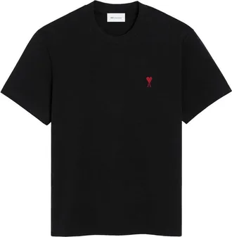 Ami Tshirt With Red Ami de Coeur