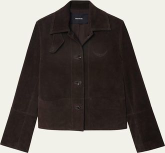 Zadig&Voltaire Lessa Suede Jacket