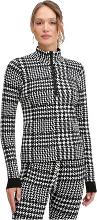 Newland T-Neck Longsleeve - Dames - Outdoorjassen - Zwart - XS - Tweed - Fitness