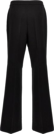 Moschino Womens Black Viscose Dress Pants
