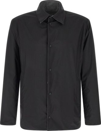 Herno Reversible Technical Wool Overshirt - Gray