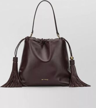 Etro medium lamb leather shoulder bag