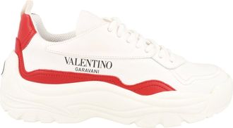 Valentino VLogo Gumboy Leather Low-Top Sneakers