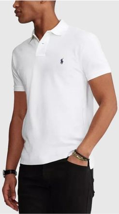 Ralph Lauren Polo Blanc - Heren - Polos - Wit - 3XL - Katoen - Tops
