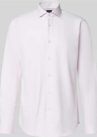 HUGO BOSS Regular Fit Businesshemd aus reiner Baumwolle in Beige, Gr&ouml;&szlig;e 39