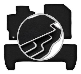 OEM Alfombrillas Carlux-silver Para Toyota Urban Cruiser Hatchback (2008-2014)
