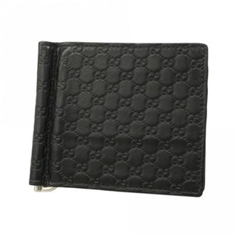 Gucci Black Leather Money Clip (Pre-Owned)