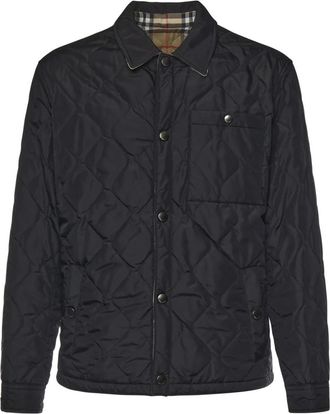 Burberry Light Jassen - Heren - Zomerjassen - Zwart - 2XL - Jassen