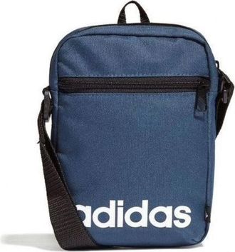 adidas Essentials Logo Shoulder Bag Blue GN1949