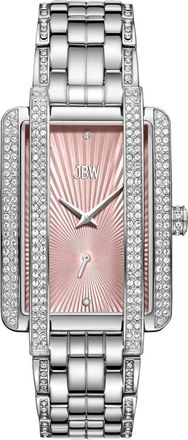 JBW Mink Collection Quartz Diamond Pink Dial Ladies Watch J6358H