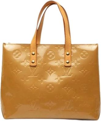 Louis Vuitton Pre-owned Reade PM - Dames - Pre-owned - Beige - Maat: ONE Size Leer