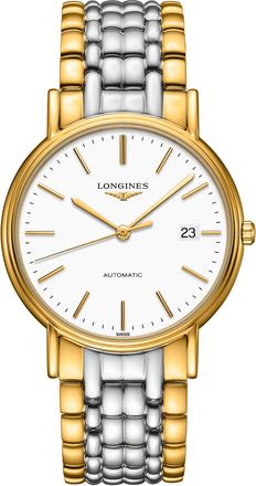 Longines Presence Automatic White Dial Mens Watch L4.921.2.12.7