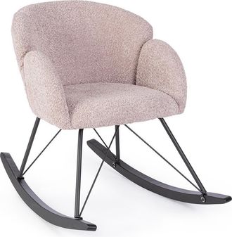 BIZZOTTO Sibilla Rocking Chair Antique Pink
