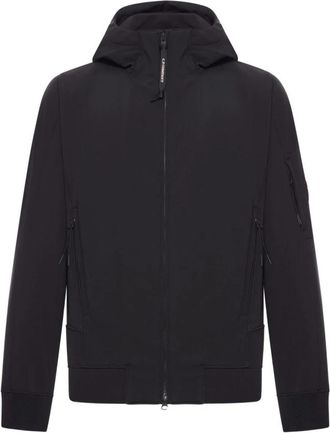 C.P. Company Shell-R Hooded Jacket - Heren - Zomerjassen - Zwart - XL - Katoen - Jassen