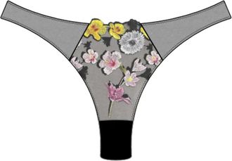 Fleur du Mal Slip Eden - Nero