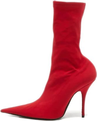 Balenciaga Stivaletti a punta 120mm - Rosso