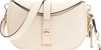 Guess Tassen, Dames, Wit, ONE Size, Brooke Schoudertas