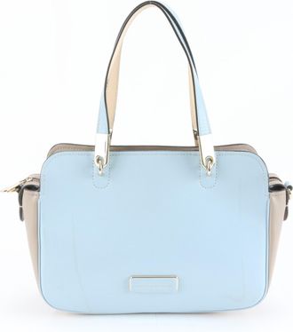 Marc Jacobs Marc By Marc Jacobs Light Blue Leather Tote Bag (Pre-Owned)