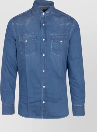 Brunello Cucinelli denim shirt