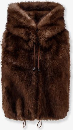 VALENTINI 1972 Giubbino smanicato in pelliccia ecologica - VALENTINI 1972 - gender_Woman