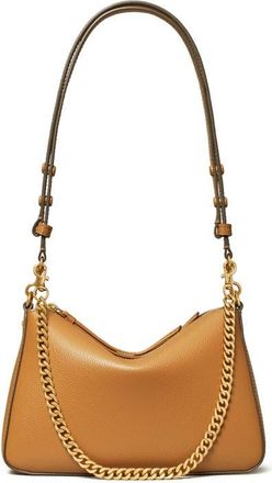 Tory Burch Small Perry Leather Shoulder Bag in Autumn Brown at Nordstrom