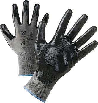 OEM Neri Safety Guantes De Trabajo Anticorte En Polietileno/nitrile Calibre 13 Talla 10 - Paquete De 12 Unidades