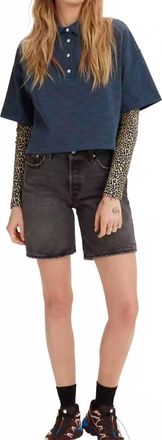 Levi's 501 90S Shorts In Worn In Black