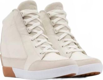 Sorel Womens Out N About Wedge Bootie In Sea Salt Gum 2