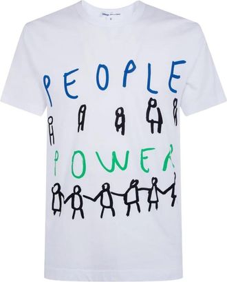 Comme Des Gar&ccedil;ons Comme Shirt T-shirts en Poloshirts - Heren - T-shirts - Wit - S - Tops