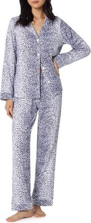 Bedhead Pajamas Print Stretch Organic Cotton Pajamas in Sea Kitten at Nordstrom, Size X-Small