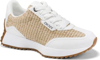 DKNY Naples Woven Sneaker in Natural/White at Nordstrom, Size 8.5