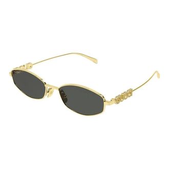 Gucci Sunglasses, female, Yellow, 55 MM, Panthos Sunglasses