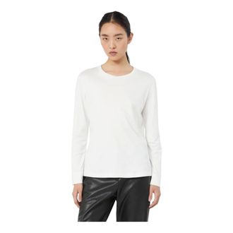 Max Mara Dames, Tops, Wit, Maat: XL Katoen