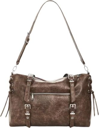 Desigual Mujer, Bolsos, Marr&oacute;n, Talla: ONE Size