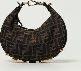 Fendi Borsa Fendigraphy Mini Fendi in tessuto con monogram FF jacquard