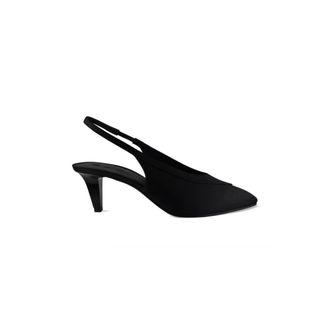 Loro Piana Schoenen, Dames, Zwart, 37 EU, Rebecca Slingback