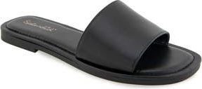 Splendid Dolly Slide Sandal in Black at Nordstrom Rack, Size 8.5