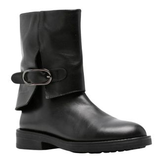 Sergio Moretti Dames, Schoenen, Zwart, Maat: 40 EU Leer