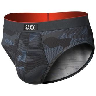 Saxx Multi-Sport Mesh Brief Kunstfaserunterw&auml;sche f&uuml;r Herren | grau